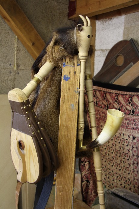 Egerländer Dudelsack – Detail