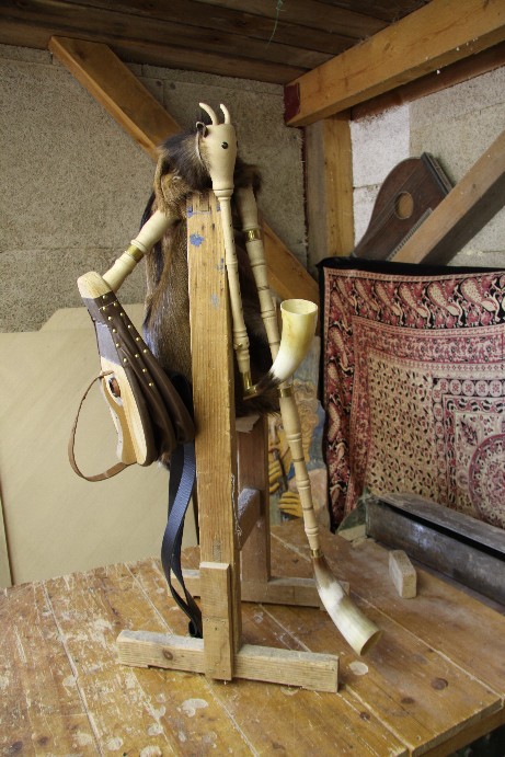Egerländer Dudelsack – Detail